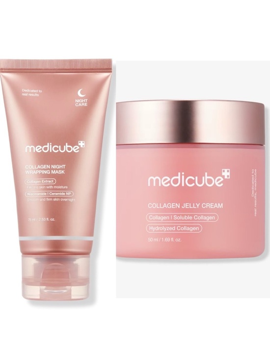 Medicube Other - New Medicube BUNDLE Collagen Jelly Cream & Collagen Night Wrapping Mask